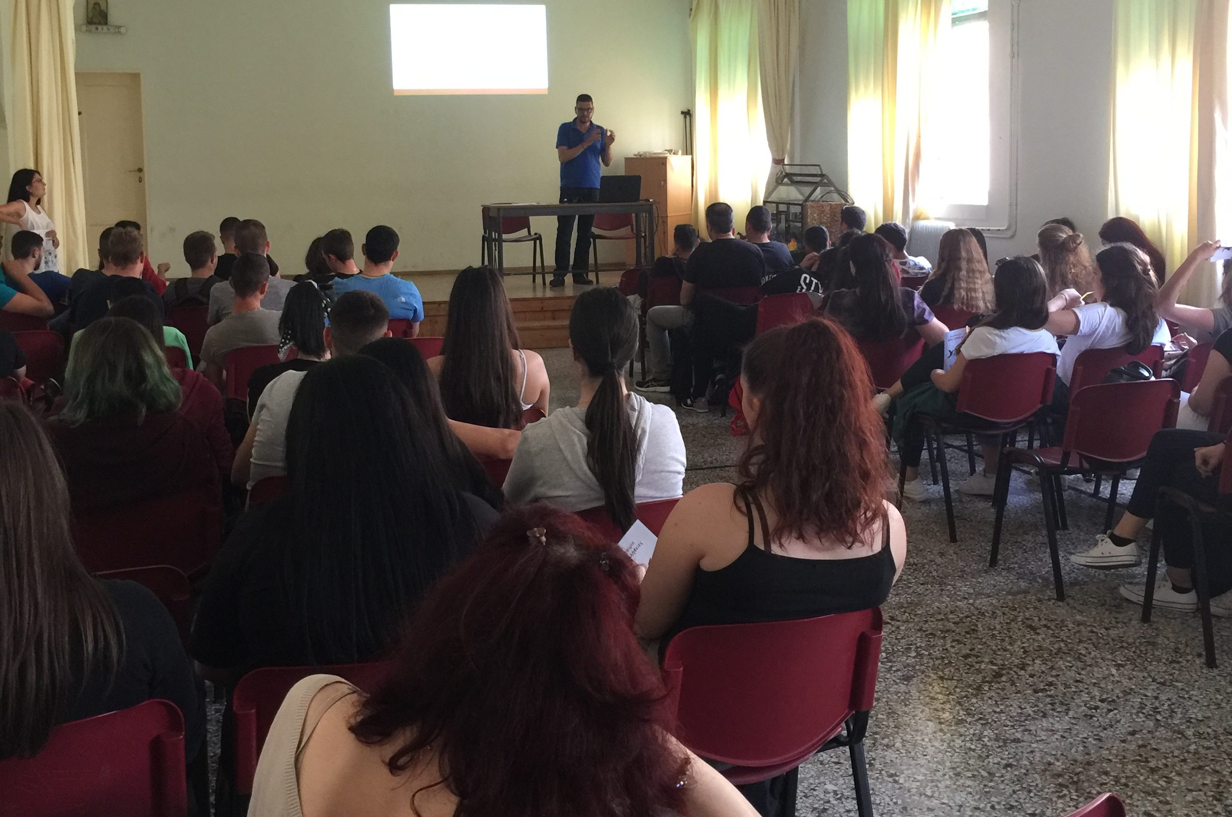 Ενημέρωση για τη Θαλασσαιμία στο 2ο ΕΠΑΛ Χανίων